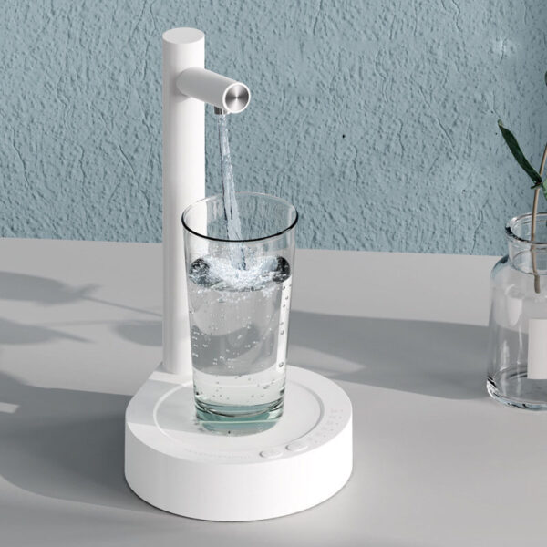 ⁦Desk Dispenser Electric Water Gallon Automatic Water Bottle Dispenser Rechargeable Water Dispenser⁩ - الصورة ⁦8⁩