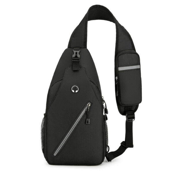 ⁦New Multifunctional Men's Shoulder Crossbody Bag Male Hard-Wearing Canvas Shoulder Messenger Bags Chest Bag⁩ - الصورة ⁦7⁩