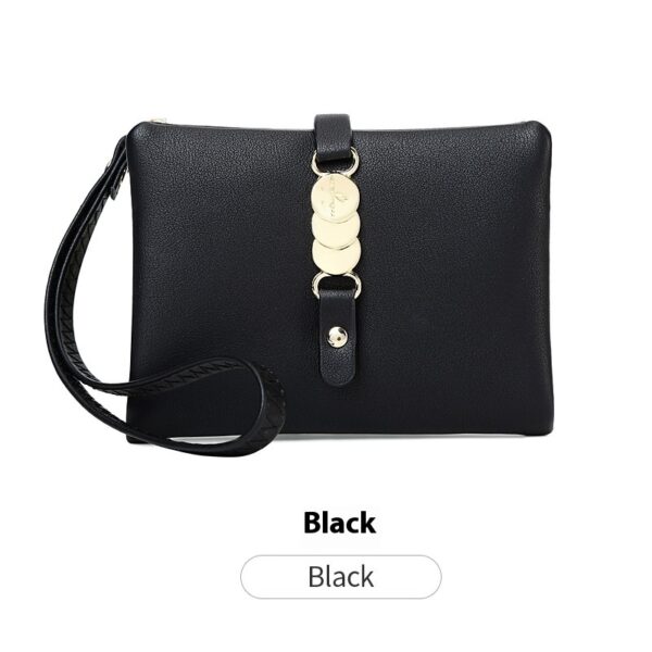 ⁦Large Capacity Versatile Trendy Multi-functional Short Soft Leather Wallet⁩ - الصورة ⁦7⁩