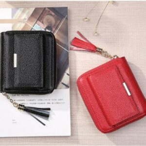 Lychee Pattern Buck High-End Women'S Wallet