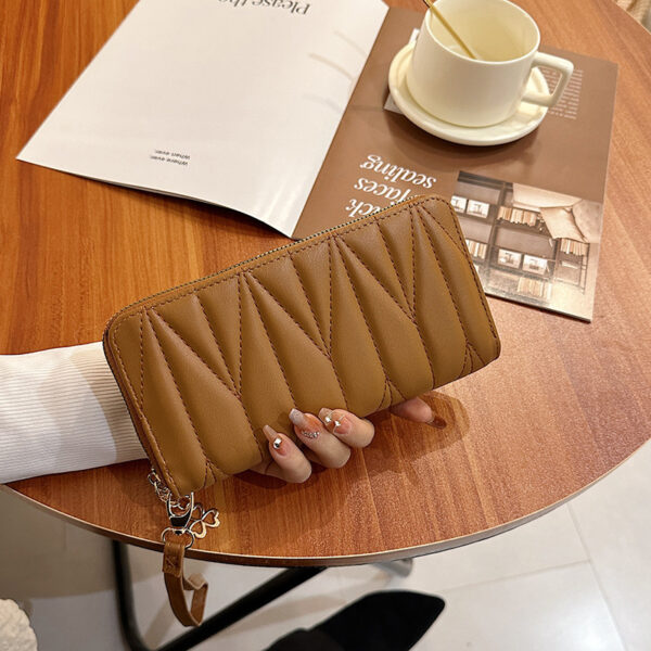 Rhombus Wallet Women's Long European And American Fashion - Image 10