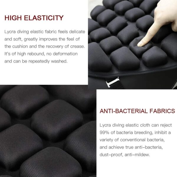 ⁦Three-dimensional airbag for motorcycle cushion⁩ - الصورة ⁦3⁩