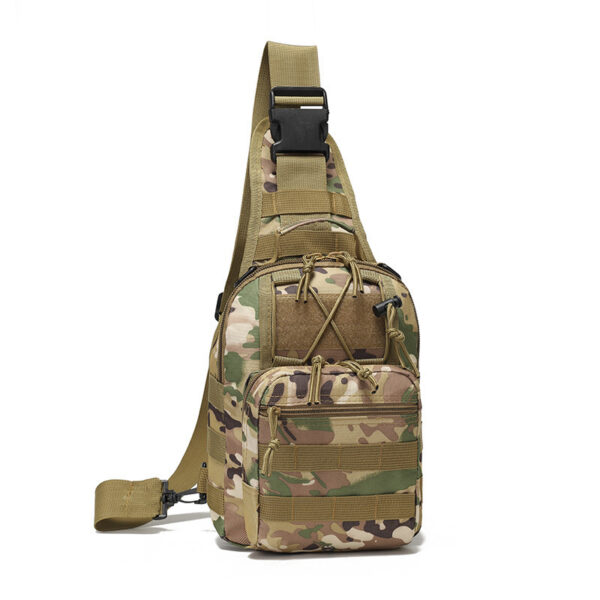 Oxford Cloth Cycling Bag Camouflage Outdoor Sports Small Chest Pannier Bag - Image 6