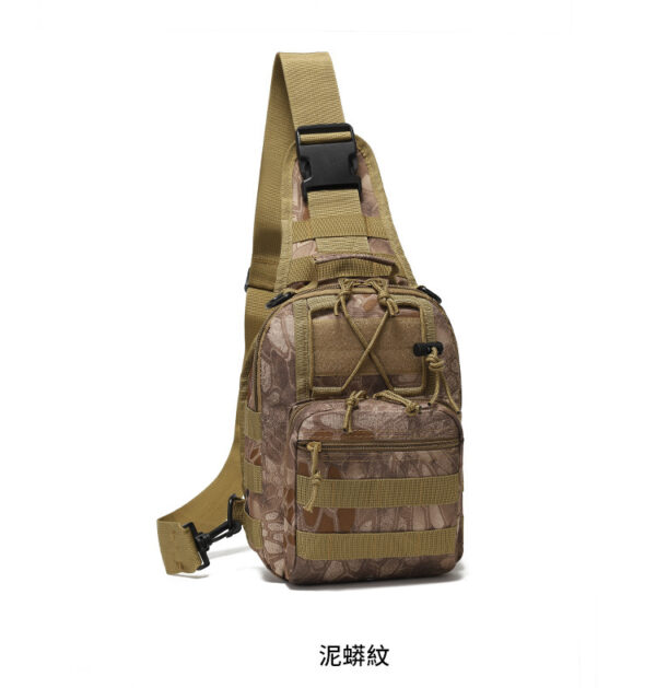 Oxford Cloth Cycling Bag Camouflage Outdoor Sports Small Chest Pannier Bag - Image 2