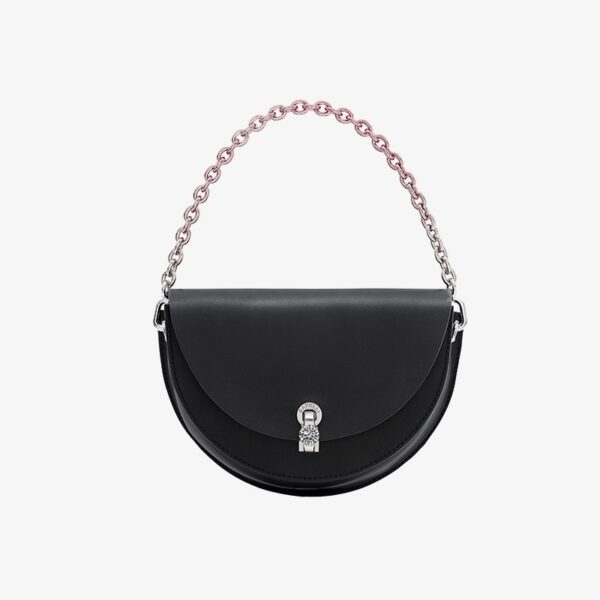 Women's Fashion Diamond Lock Small Design Shoulder Messenger Bag - Image 4