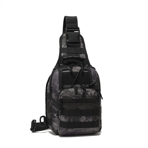 Oxford Cloth Cycling Bag Camouflage Outdoor Sports Small Chest Pannier Bag - Image 5