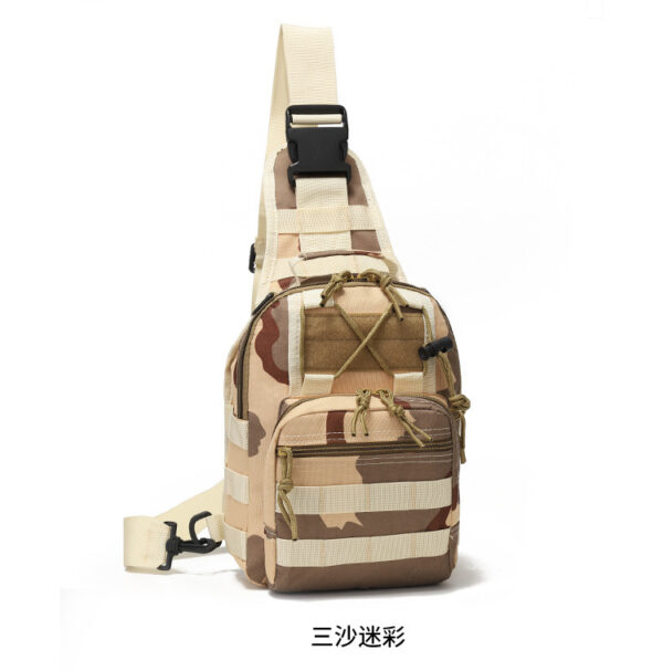 Oxford Cloth Cycling Bag Camouflage Outdoor Sports Small Chest Pannier Bag - Image 8