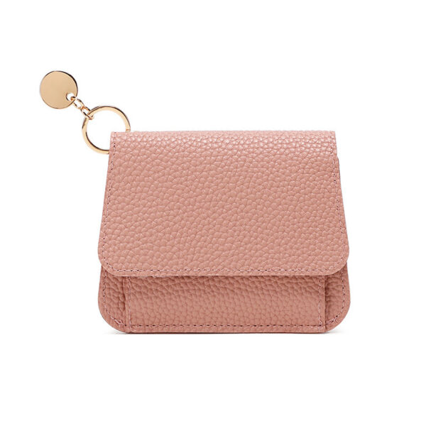 Women's Short Chic Multiple Card Slots Magnetic Snap Wallet - Image 5