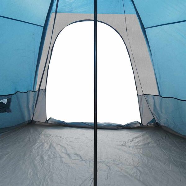 vidaXL Cort de familie Tipi pentru 6 persoane, albastru, impermeabil - Image 9