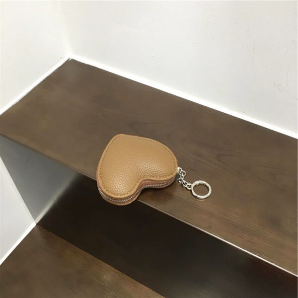 ⁦Cute Mini Pendant Love Heart Simplicity Key Case⁩ - الصورة ⁦4⁩