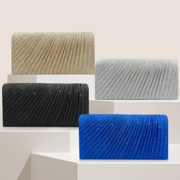 Pleated Party Dinner Bag