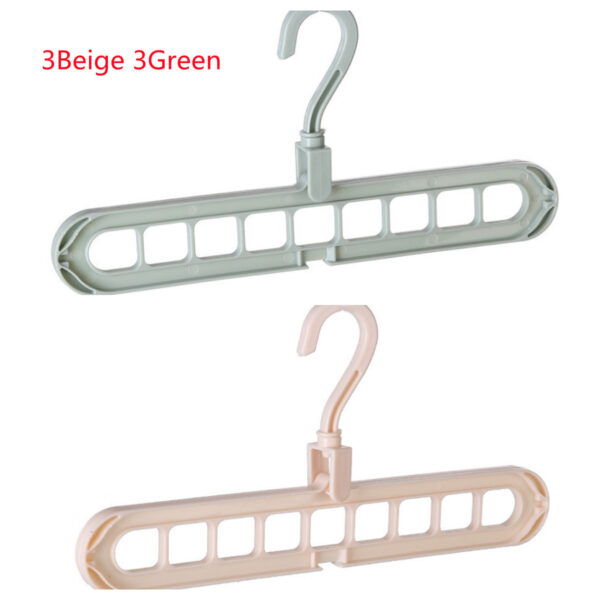 Clothes Hanger Plastic Storage Hanger Hanger Hook - Image 4