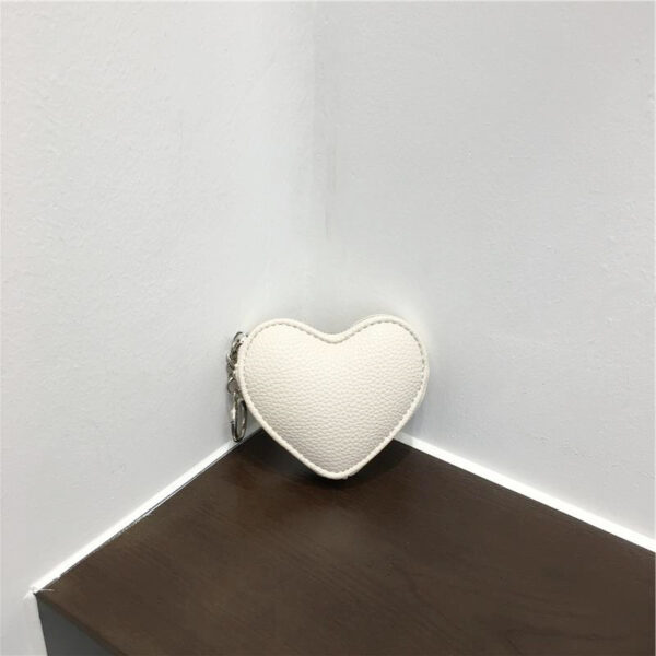⁦Cute Mini Pendant Love Heart Simplicity Key Case⁩ - الصورة ⁦6⁩
