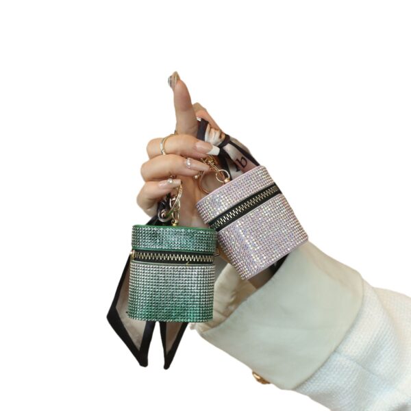 ⁦Mini-portable Coin Purse Advanced Full Diamond⁩ - الصورة ⁦6⁩