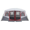 aeba5437-8db6-4172-a53e-c4a601bc5a7e-1.jpg 10 Person Red, White, And Gray Two Room Camping Tent