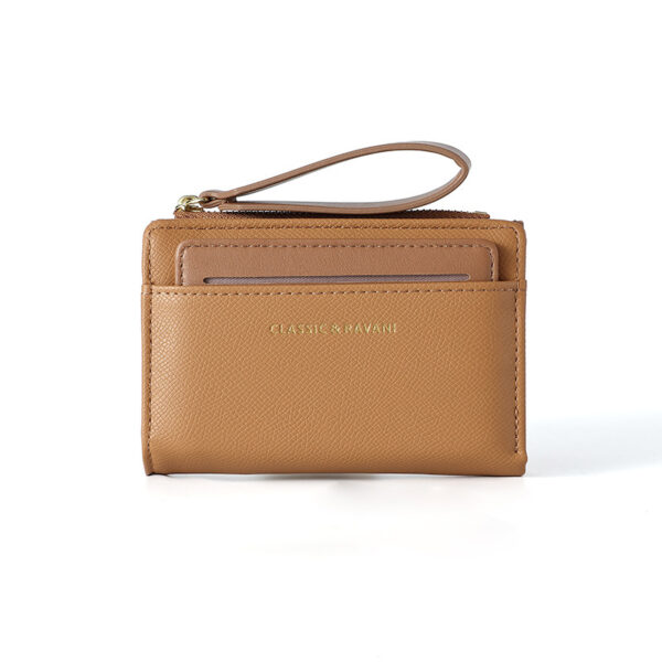 Simple Elegant Solid Color Wallet For Women - Image 6