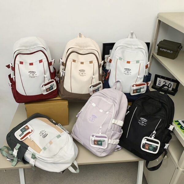 ⁦Student Large-capacity Casual Backpack⁩ - الصورة ⁦5⁩