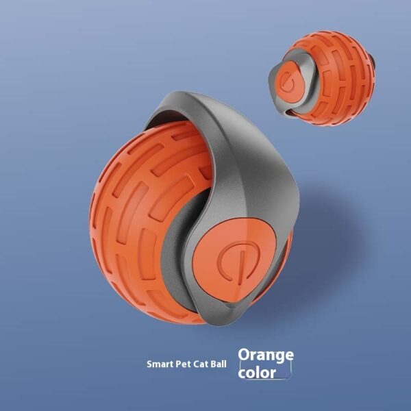 New Interactive Cat Toys Ball Auto Electric Rolling Ball Toys For Cat Kitty Pets Smart Automatic Teaser USB Rechargeable Cat Toy Pet Products – Image 4