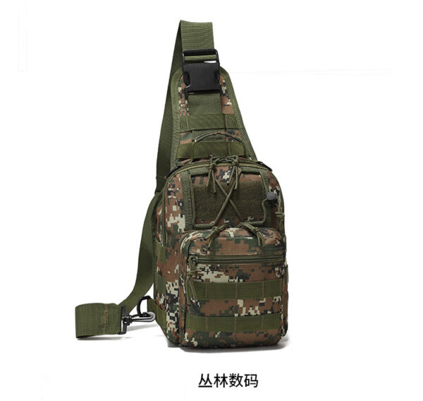 Oxford Cloth Cycling Bag Camouflage Outdoor Sports Small Chest Pannier Bag - Image 7