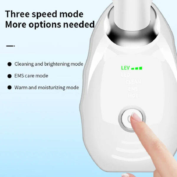 Neck Face Beauty Device Colorful LED Photon Therapy Skin Tighten Reduce Double Chin Anti Wrinkle Remove Lifting Massager - Image 7
