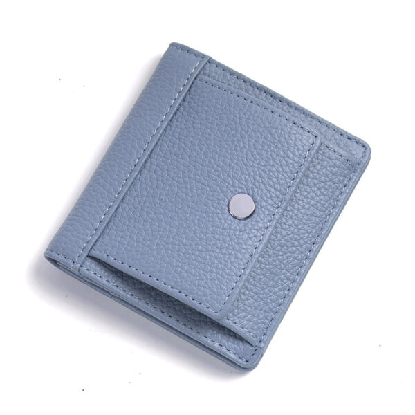 Women's Wallet Short Thin Card Holder Women's High Sense Mini And Simple Coin Purse - Image 5