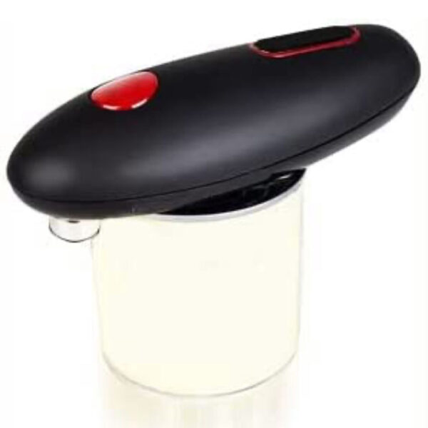 ⁦Electric Can Opener Automatic Jar Bottle Can Machine One Touch Portable Kitchen Hand Free Opening Opener Tool Gadgets⁩ - الصورة ⁦6⁩