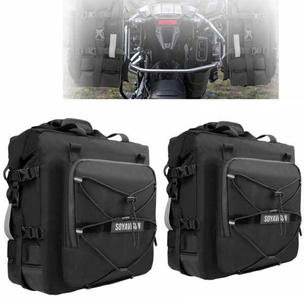 Fashion Personality 20L Motorcycle Motor Saddle Bag - Image 3