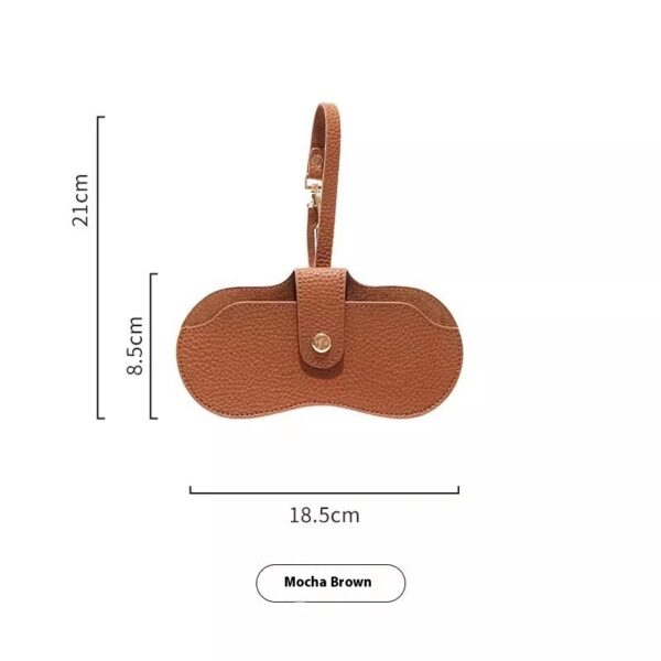 ⁦Glasses Children's Bag Women's Storage Box Portable Anti-reverse Sunglasses Protective Cover⁩ - الصورة ⁦5⁩