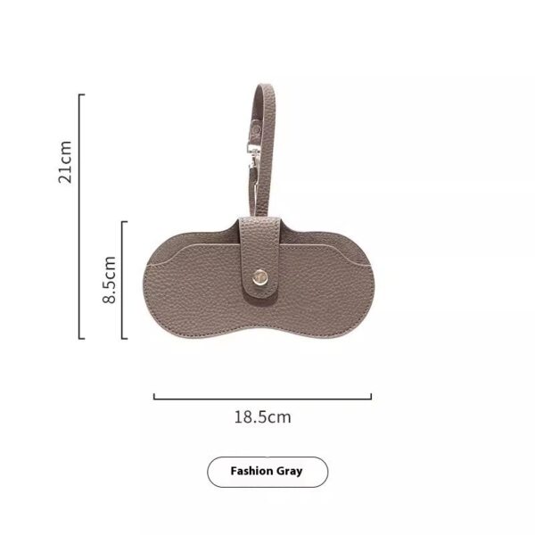 ⁦Glasses Children's Bag Women's Storage Box Portable Anti-reverse Sunglasses Protective Cover⁩ - الصورة ⁦9⁩