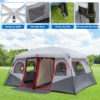 f59d3e7b-55bc-4f95-99e7-088ad04a47e9-1.jpg 10 Person Red, White, And Gray Two Room Camping Tent