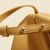 Triangle Cloud Bag Leather Diagonal Handbag