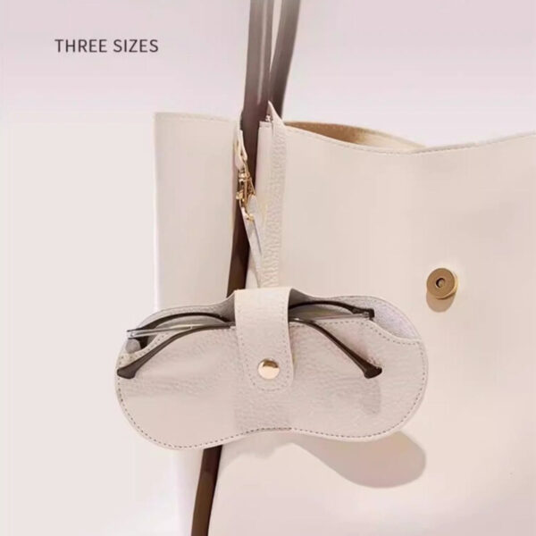 ⁦Glasses Children's Bag Women's Storage Box Portable Anti-reverse Sunglasses Protective Cover⁩ - الصورة ⁦7⁩