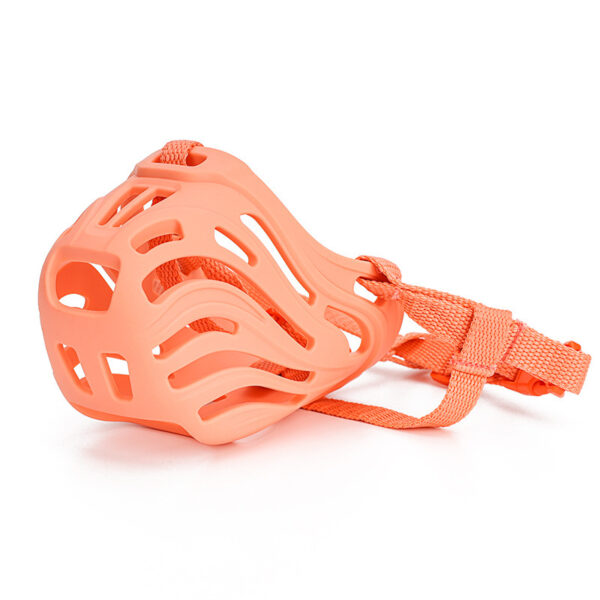 Pet Comfortable Dog Silicone Mouth Cover Mask - Imagen 4