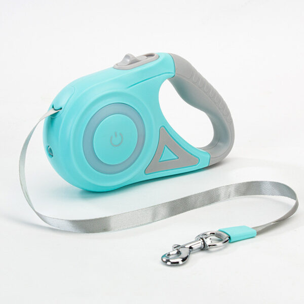⁦Dog Leash Retractable Leash And Dog Collar Spotlight Automatic Pet Dog Cat Traction Rope For Small Medium Dogs Pet Product⁩ - الصورة ⁦5⁩