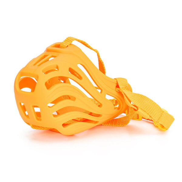 Pet Comfortable Dog Silicone Mouth Cover Mask - Imagen 5