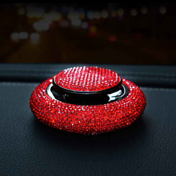 Crystal Diamond Car Air Freshener Perfume Accessories Car Decoration Solid Perfume - Image 5