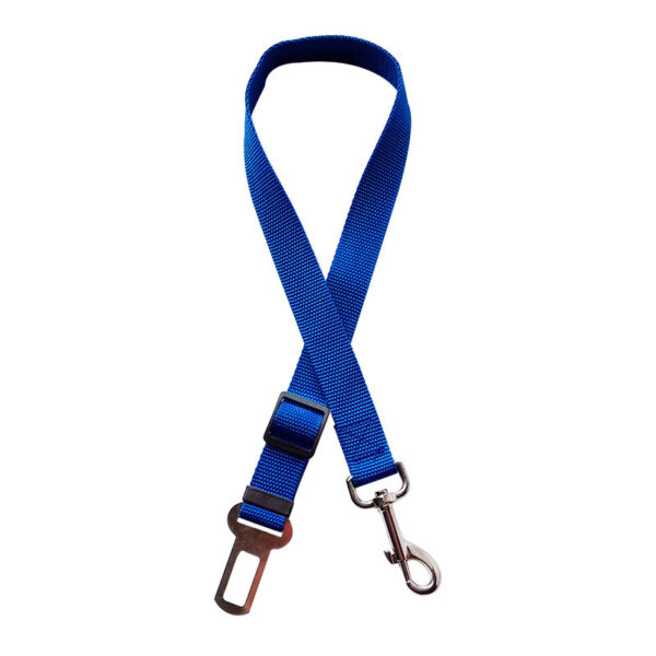 ⁦Adjustable Pet Cat Dog Car Seat Belt Pet Seat Vehicle Dog Harness Lead Clip Safety Lever Traction Dog Collars Dogs Accessoires Pets Products⁩ - الصورة ⁦9⁩