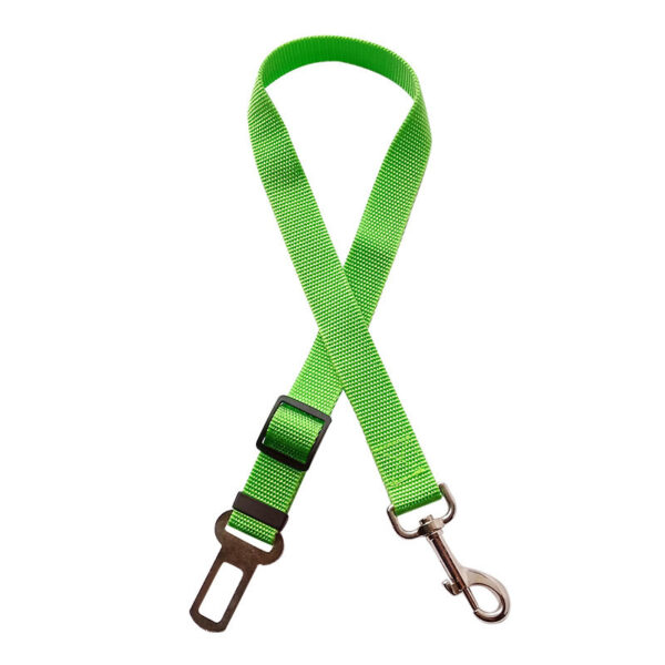 ⁦Adjustable Pet Cat Dog Car Seat Belt Pet Seat Vehicle Dog Harness Lead Clip Safety Lever Traction Dog Collars Dogs Accessoires Pets Products⁩ - الصورة ⁦2⁩