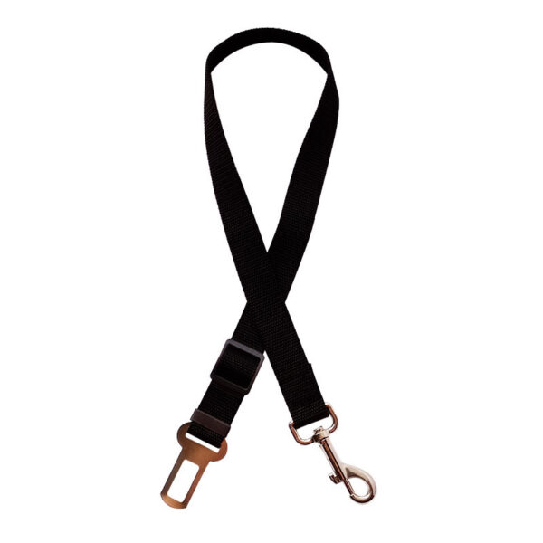 ⁦Adjustable Pet Cat Dog Car Seat Belt Pet Seat Vehicle Dog Harness Lead Clip Safety Lever Traction Dog Collars Dogs Accessoires Pets Products⁩ - الصورة ⁦5⁩