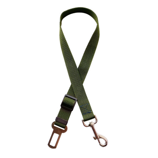 ⁦Adjustable Pet Cat Dog Car Seat Belt Pet Seat Vehicle Dog Harness Lead Clip Safety Lever Traction Dog Collars Dogs Accessoires Pets Products⁩ - الصورة ⁦8⁩