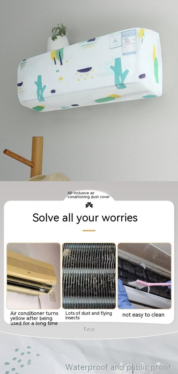 ⁦Air Conditioning Dust Cover Hanging Universal All-inclusive⁩ - الصورة ⁦3⁩