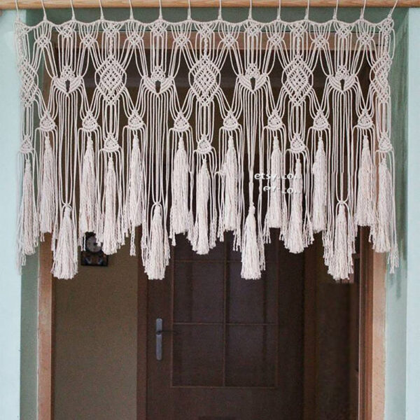 Room Decoration Cotton Rope Woven Tapestry - Image 8
