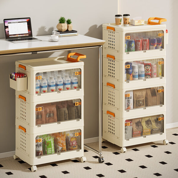 ⁦Children's Folding Storage Cabinet⁩ - الصورة ⁦8⁩