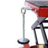Metal Jack Lifting Foot Pedal Wheels