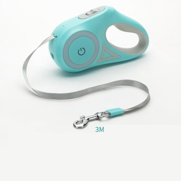 ⁦Dog Leash Retractable Leash And Dog Collar Spotlight Automatic Pet Dog Cat Traction Rope For Small Medium Dogs Pet Product⁩ - الصورة ⁦9⁩