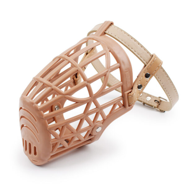 ⁦Plastic Strong Dogs Muzzle Basket⁩ - الصورة ⁦2⁩