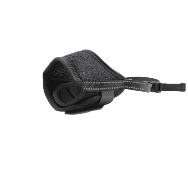 Dog Muzzle For Large Medium Small Dogs Mesh Muzzle For Dog To Prevent Biting Chewing Licking Eating Soft Dog Muzzle With Front Opening Design For Drinking Panting - Image 2