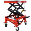 Metal Jack Lifting Foot Pedal Wheels