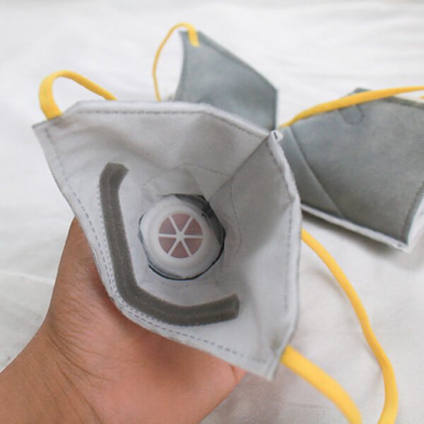 ⁦Dogs Anti-fog Haze Masks Anti Dust Gas Pollution Muzzle Dog Soft Face Cotton Mouth Mask Pet Respiratory PM2.5 Filter Pet Products⁩ - الصورة ⁦5⁩
