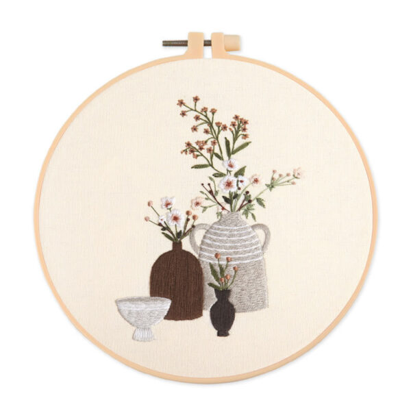 ⁦Embroidery Diy Material Bag Kit Cross⁩ - الصورة ⁦2⁩